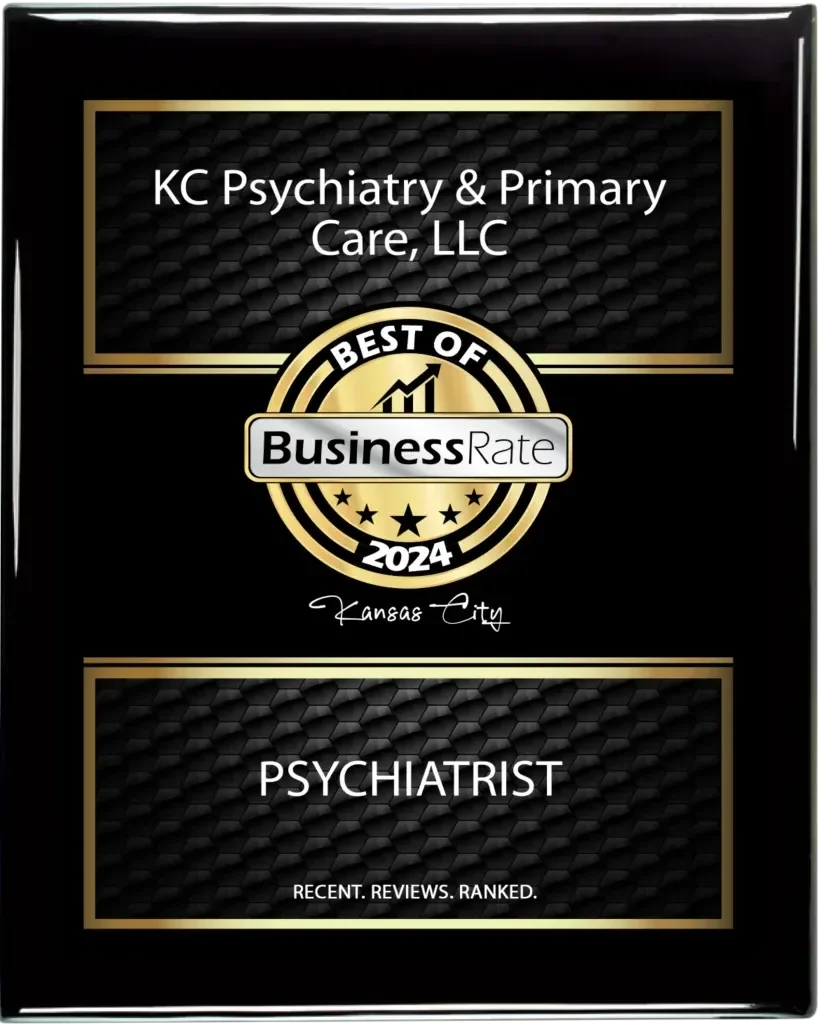 Kansas City Top Doctor award plaque